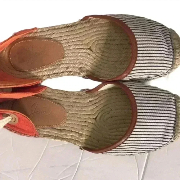 Joie Miramar Striped Espadrilles Size 37 (7) - Picture 7 of 9